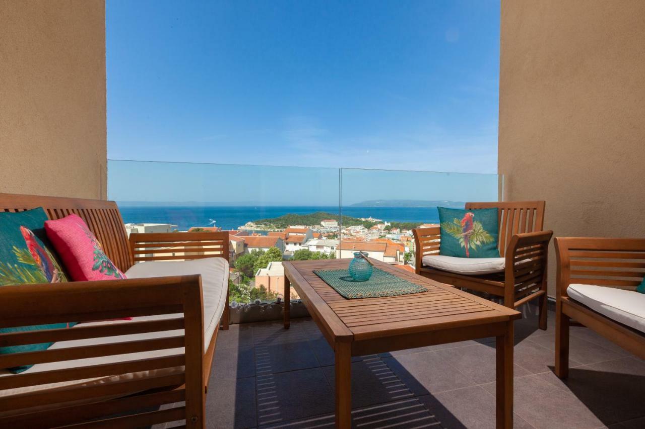 Anicas Panoramic Sea Weue Apartment Makarska Exterior foto