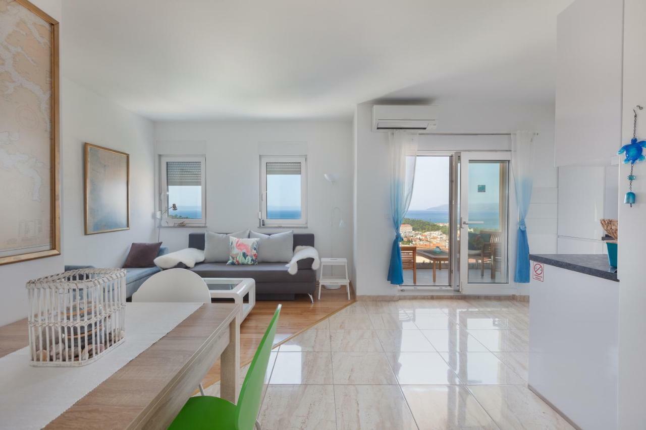 Anicas Panoramic Sea Weue Apartment Makarska Exterior foto