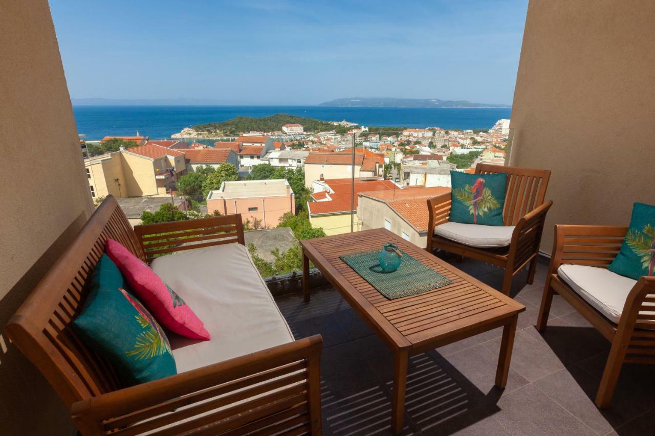 Anicas Panoramic Sea Weue Apartment Makarska Exterior foto